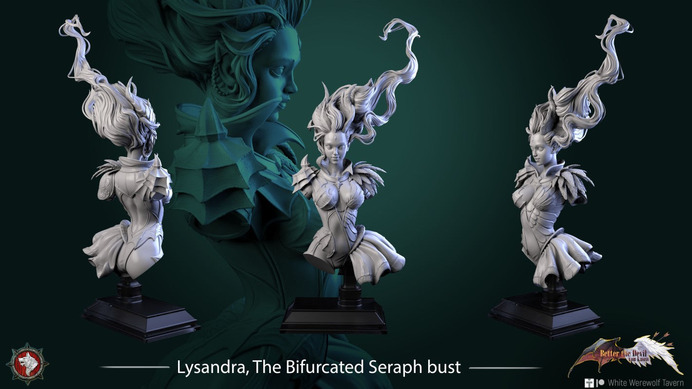 Lysandra - The Bifurcated Seraph - Bust