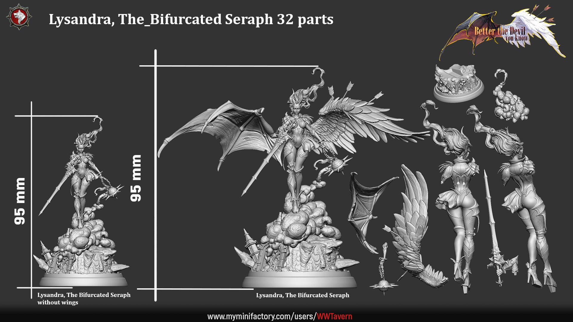 Lysandra - The Bifurcated Seraph