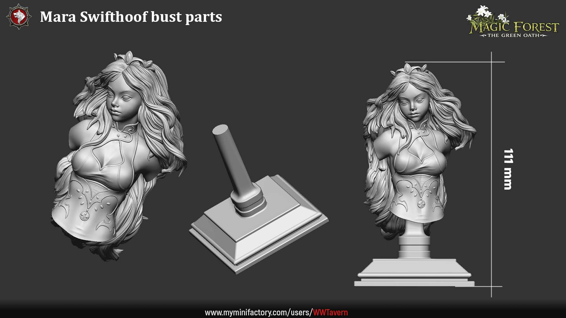 Mara Swifthoof - Bust