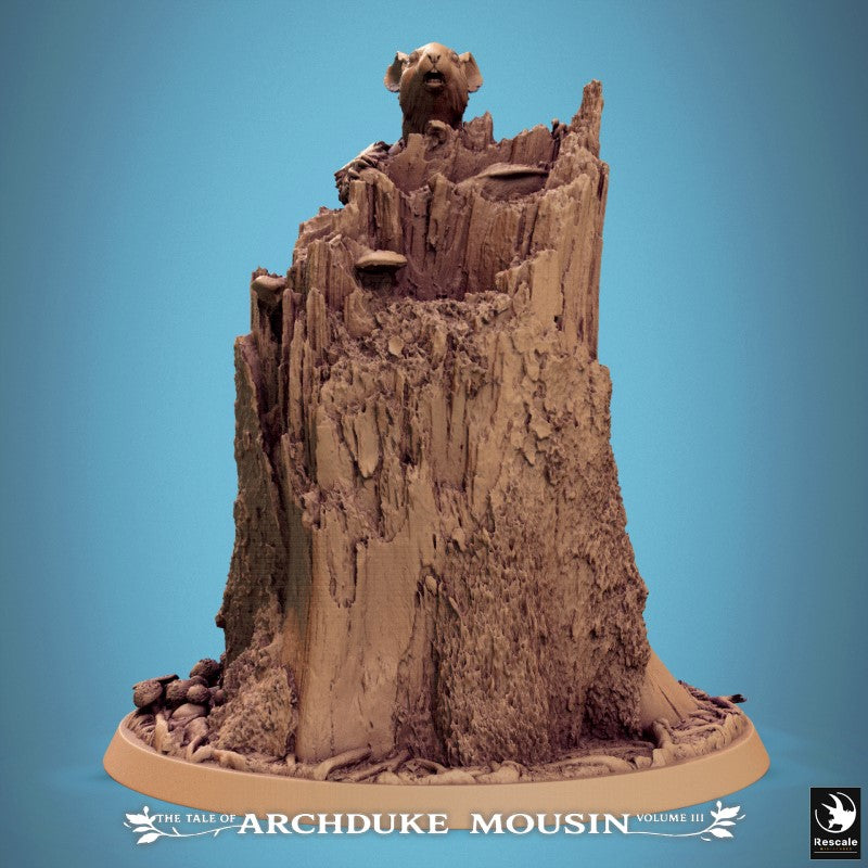 Mice - Tree Trunk