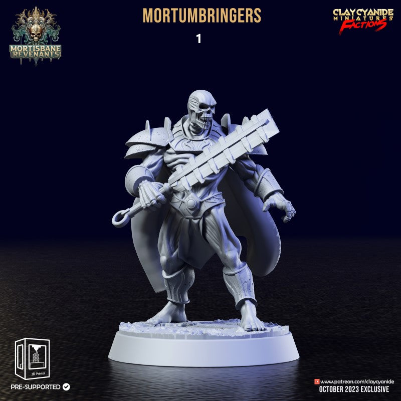Miniature Mortumbringer by Clay Cyanide