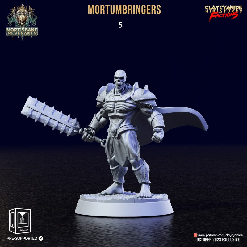 Miniature Mortumbringer by Clay Cyanide