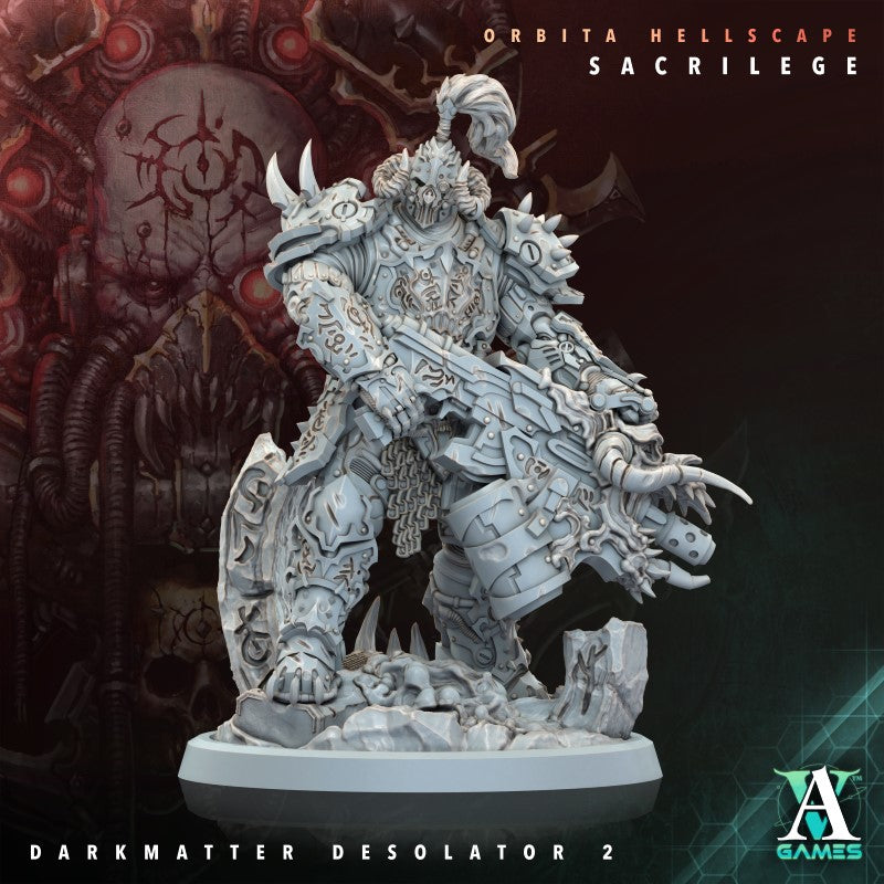 miniature Darkmatter Desolater by Archvillain Games Sci-Fi