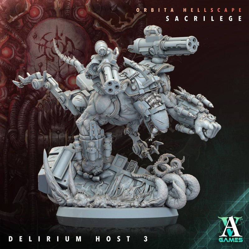 miniature Delirium Host by Archvillain Games Sci-Fi