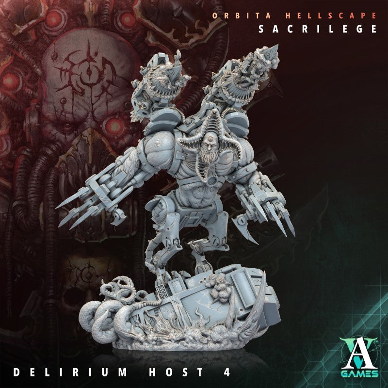 miniature Delirium Host by Archvillain Games Sci-Fi