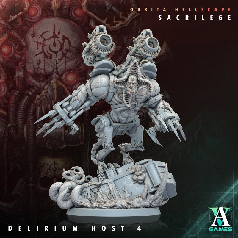 miniature Delirium Host by Archvillain Games Sci-Fi