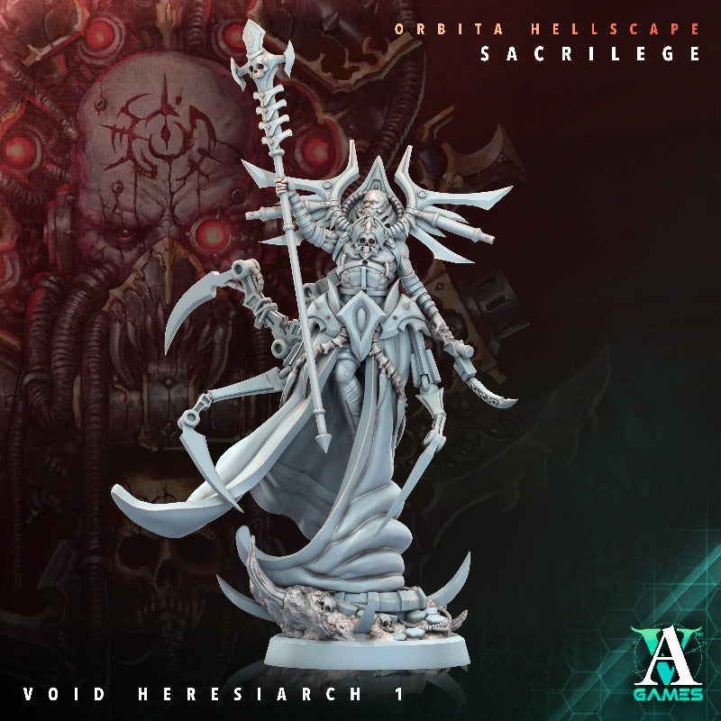 miniature Void Heresiarch by Archvillain Games Sci-Fi