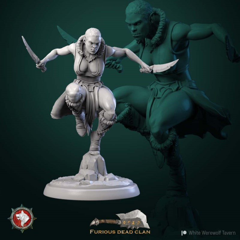 miniature Orc Assassins by White Werewolf Tavern