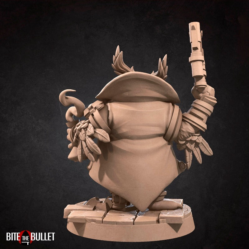 miniature Owl Artificer by Bite the Bullet