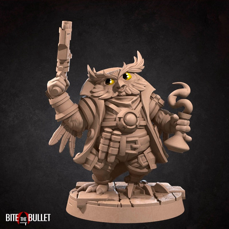 miniature Owl Artificer by Bite the Bullet
