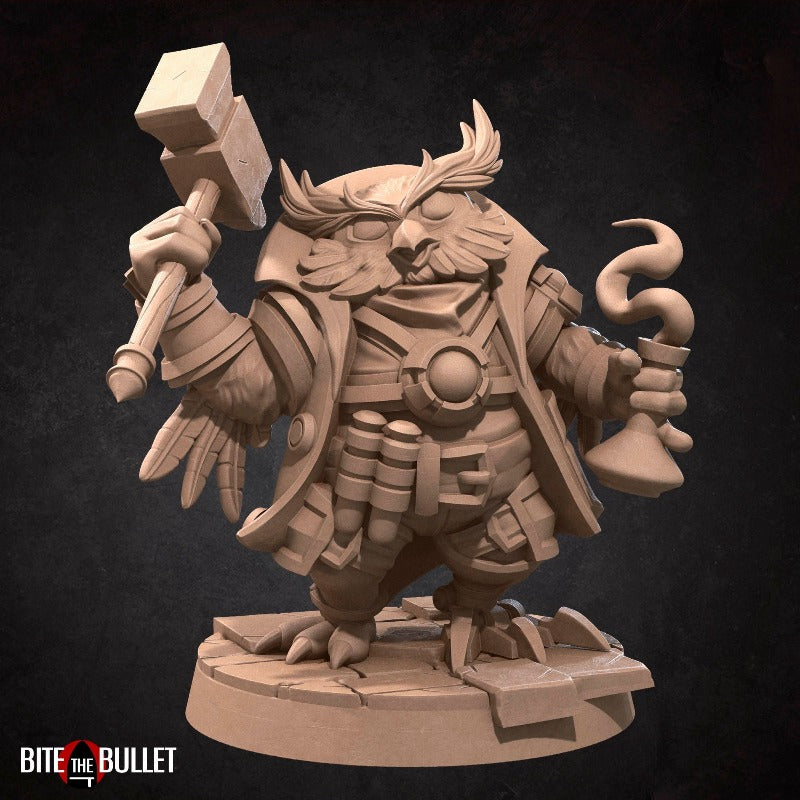 miniature Owl Artificer by Bite the Bullet