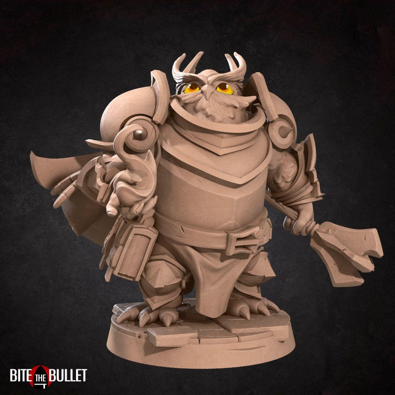 miniature Owl Cleric by Bite the Bullet