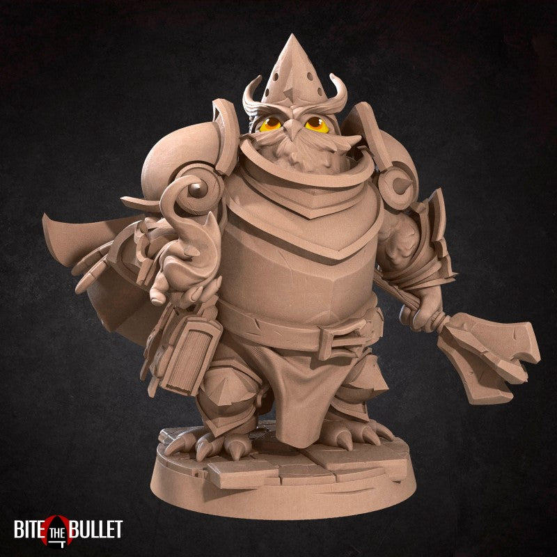 miniature Owl Cleric by Bite the Bullet