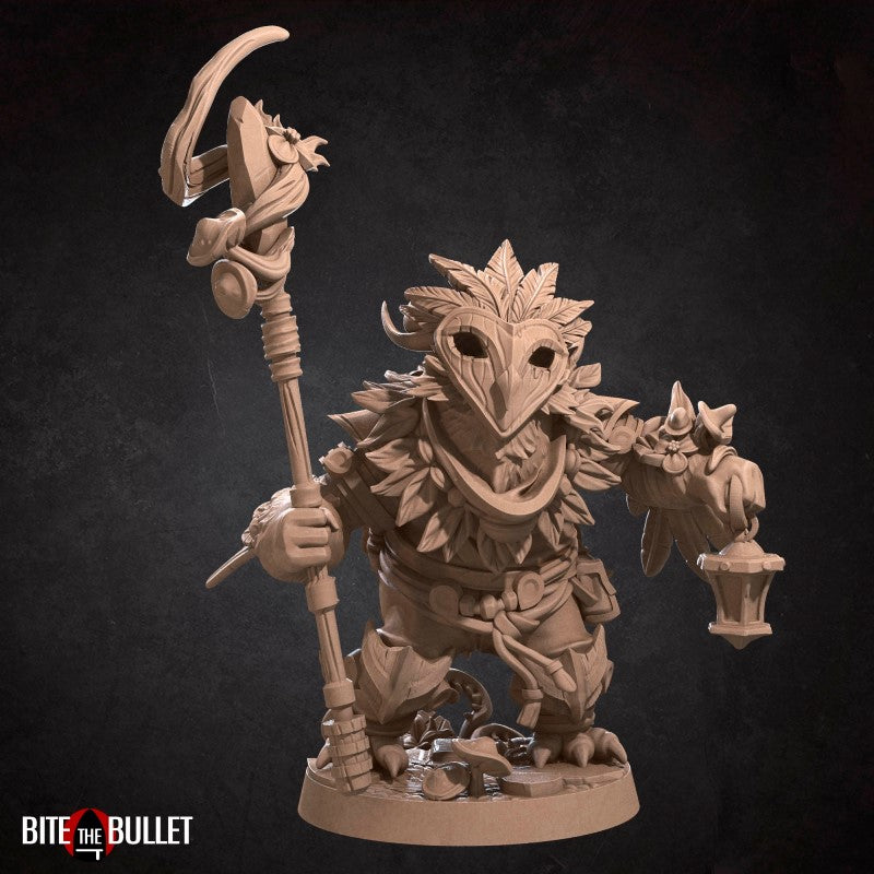 miniature Owl Druid by Bite the Bullet