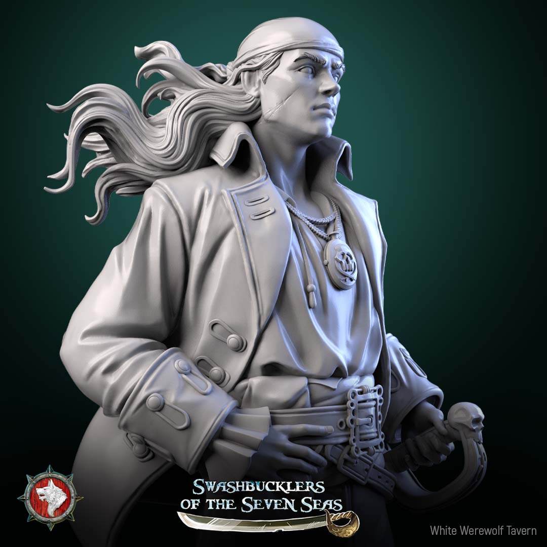 Pirate Deckhand - 75mm Scale