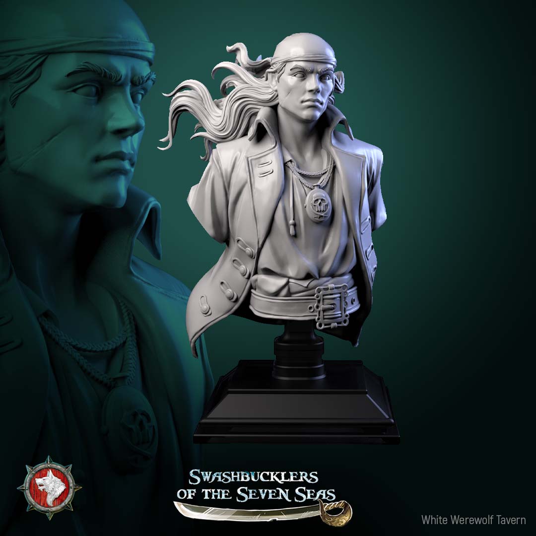 Pirate Deckhand - Bust