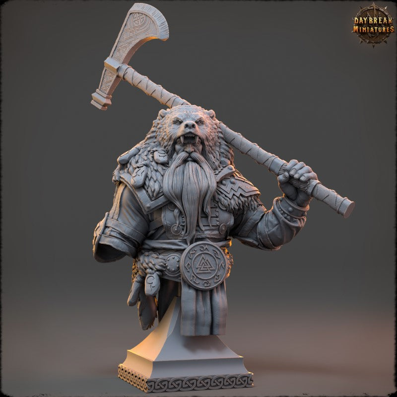 Ragnar Wolfslayer - Bust