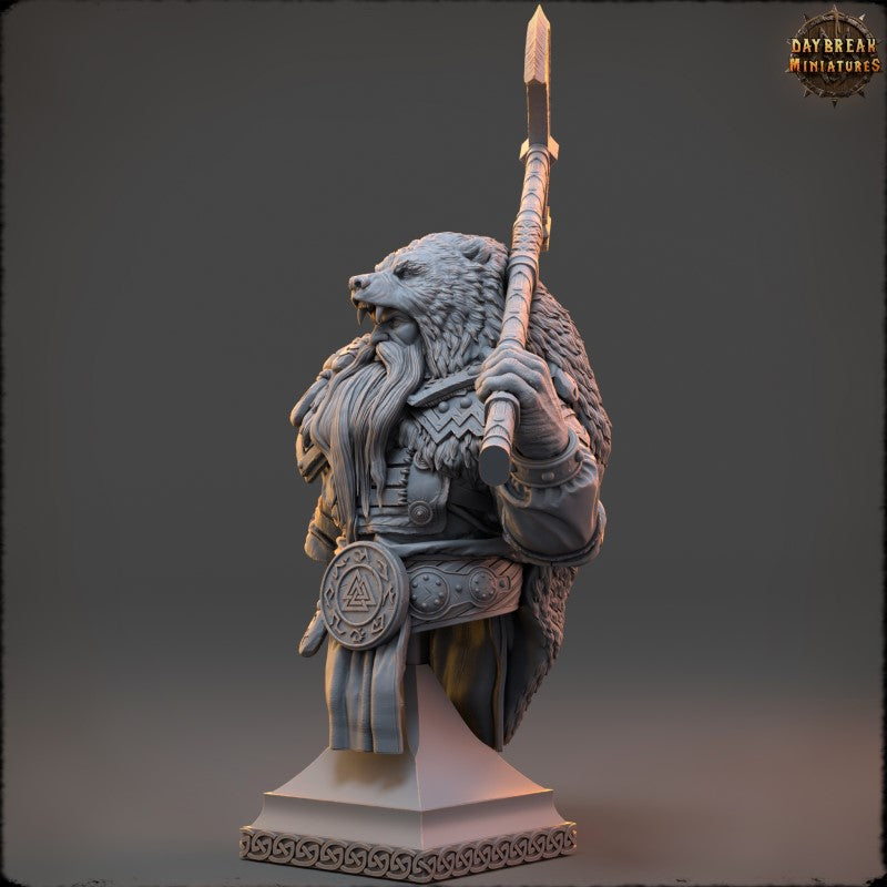 Ragnar Wolfslayer - Bust