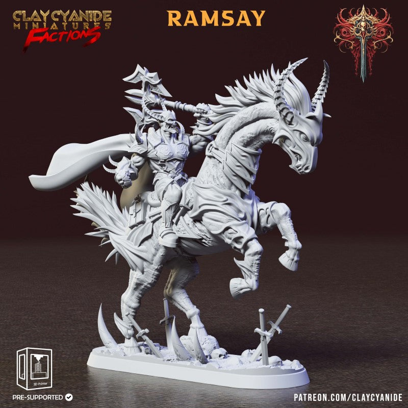 miniature Ramsay by Clay Cyanide