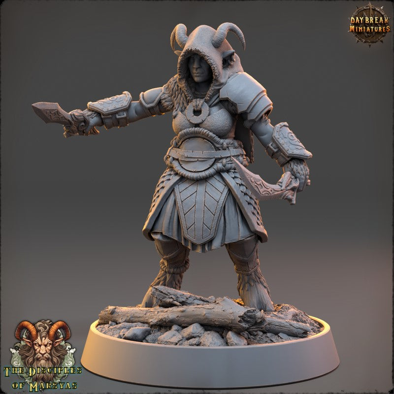 miniature Raneaca Razor by Daybreak Miniatures