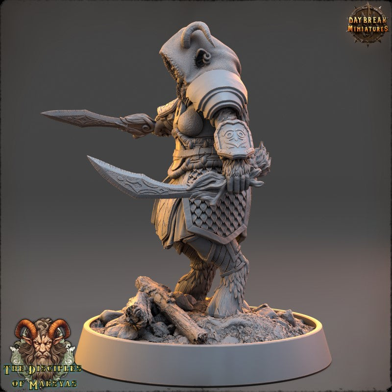 miniature Raneaca Razor by Daybreak Miniatures