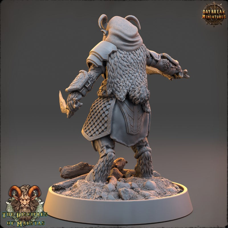 miniature Raneaca Razor by Daybreak Miniatures