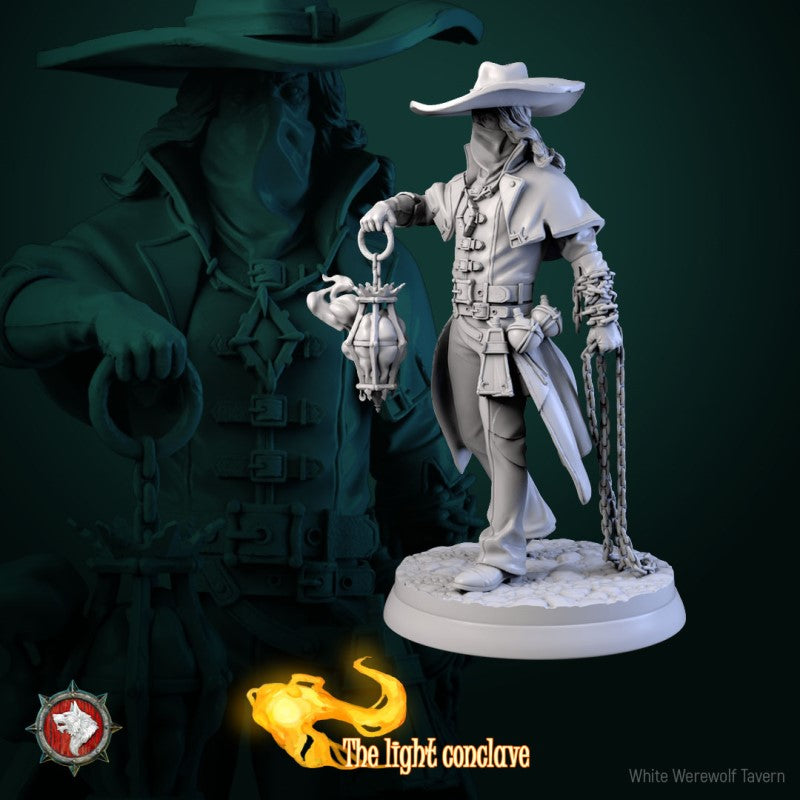 miniature Roody Phantom Hunter by White Werewolf Tavern