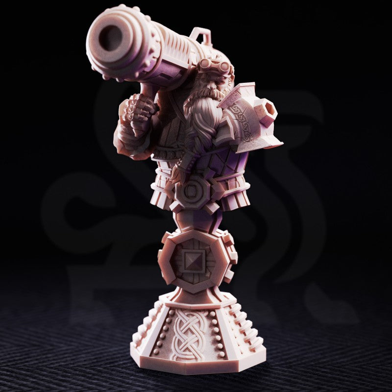 Rook - Dwarven Cannoneer - Bust