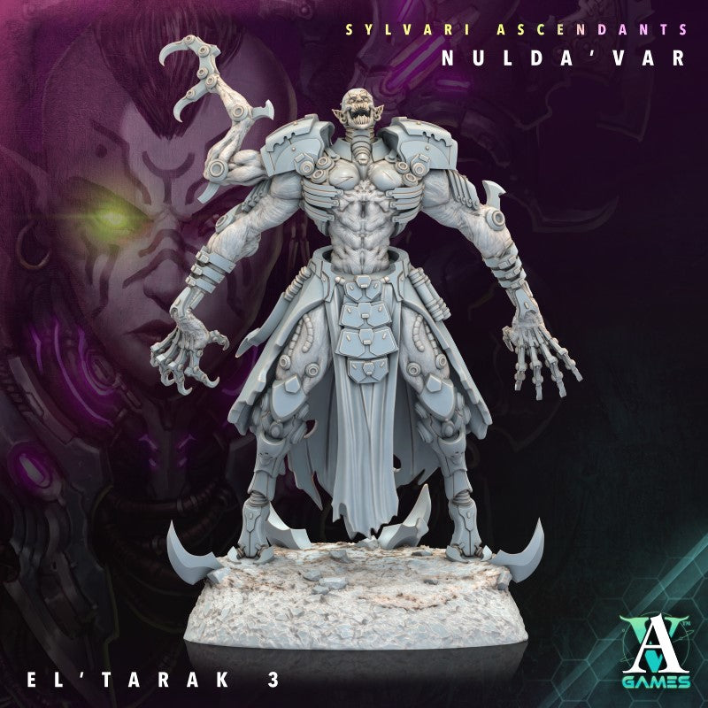 miniature El'Tarak by Archvillain Games Sci Fi