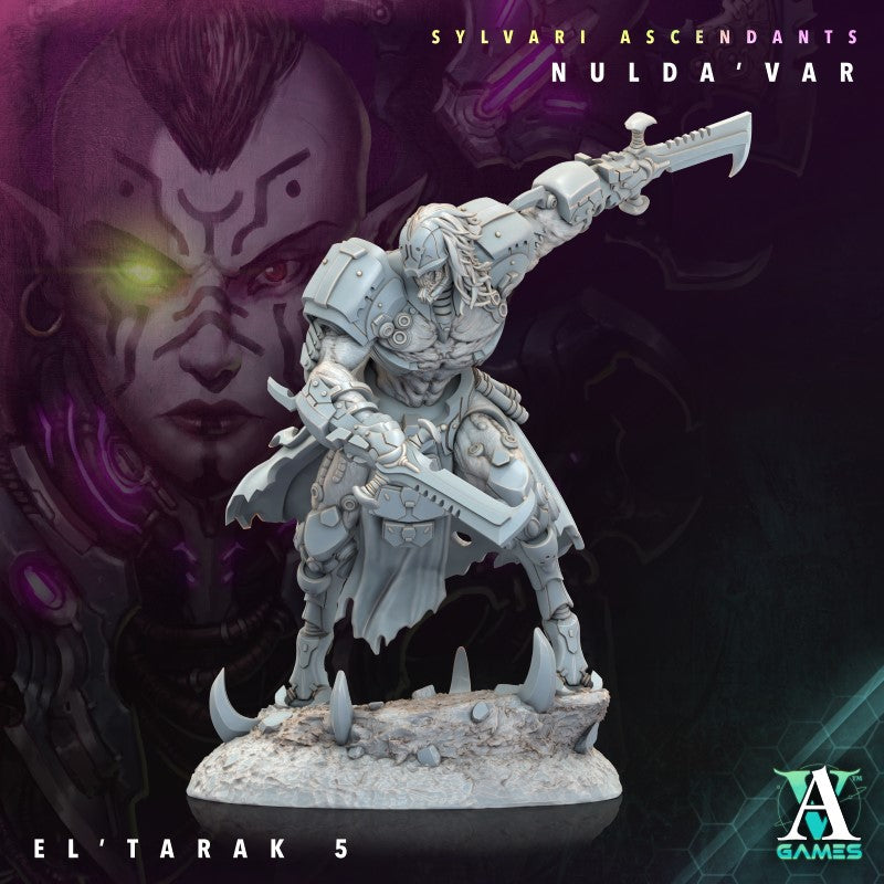 miniature El'Tarak by Archvillain Games Sci Fi