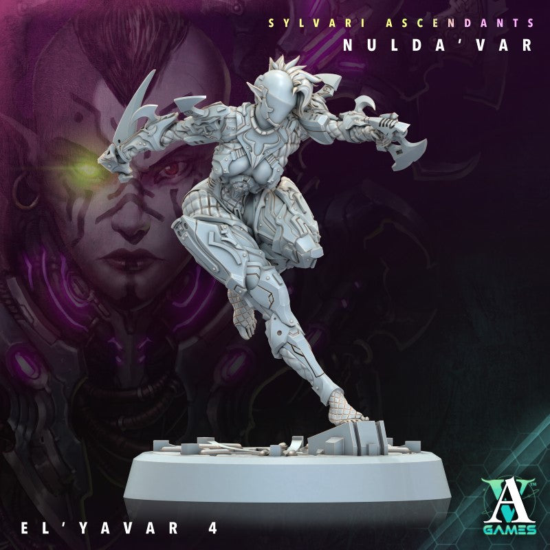 miniature El'Yavar by Archvillain Games Sci Fi
