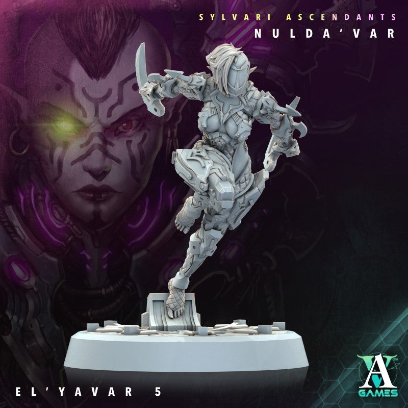 miniature El'Yavar by Archvillain Games Sci Fi