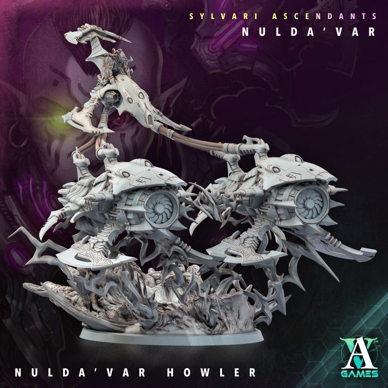 miniature Nulda'Var Howler by Archvillain Games Sci Fi