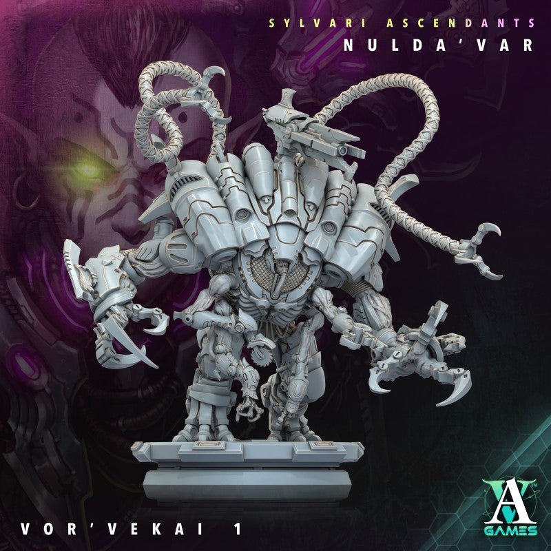 miniature Vor'Vekai by Archvillain Games Sci Fi