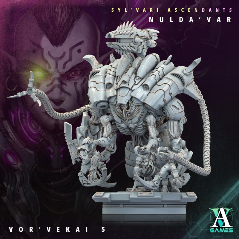 miniature Vor'Vekai by Archvillain Games Sci Fi