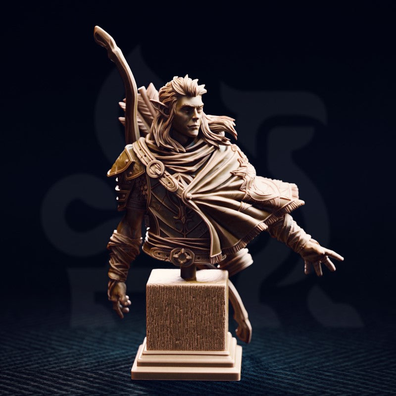 Sactarin - Sun Elf Tracker - Bust