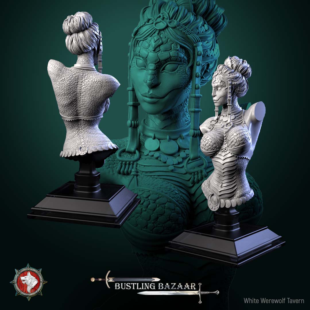 Scaled Dancers - Bust