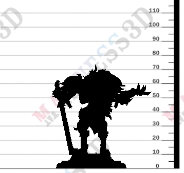 Miniature Slaughtersteel Golem by Archvillain Games