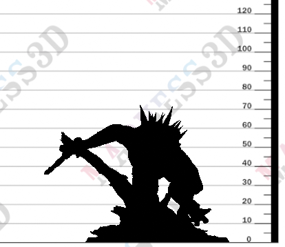 Miniature Fetid Stalker Run by Lord of the Print