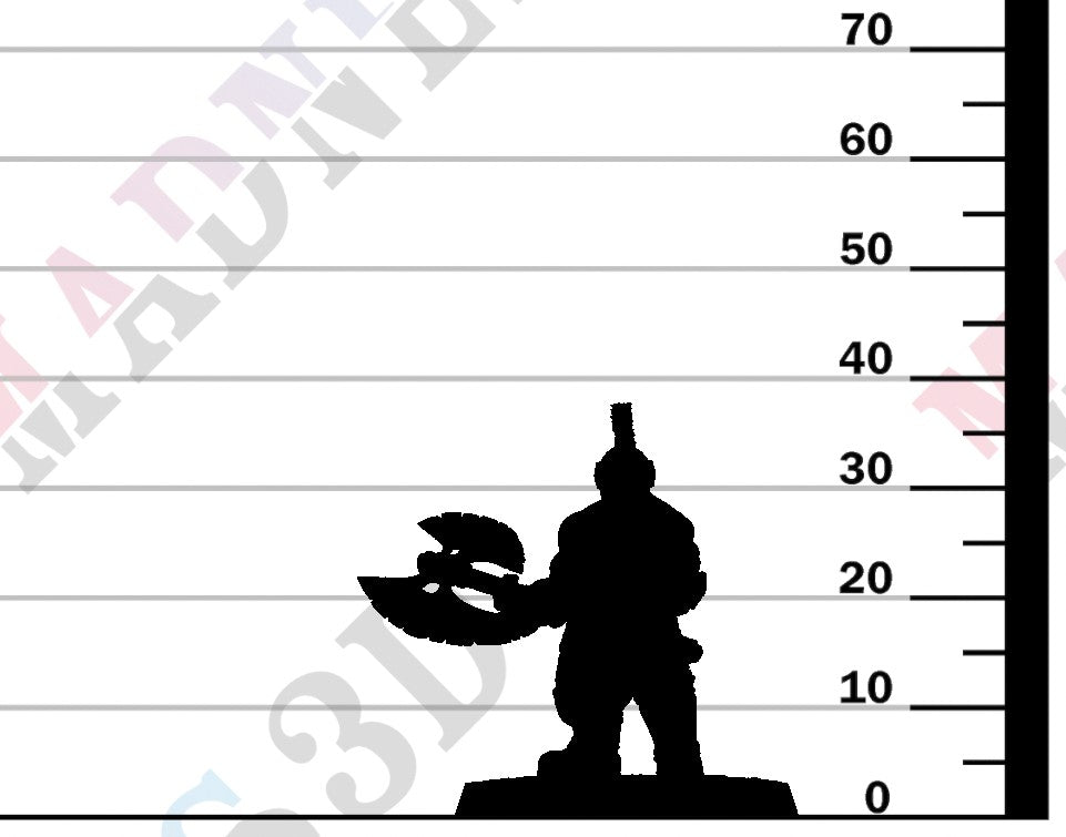 Dwarf Warrior - Big Axe Stand