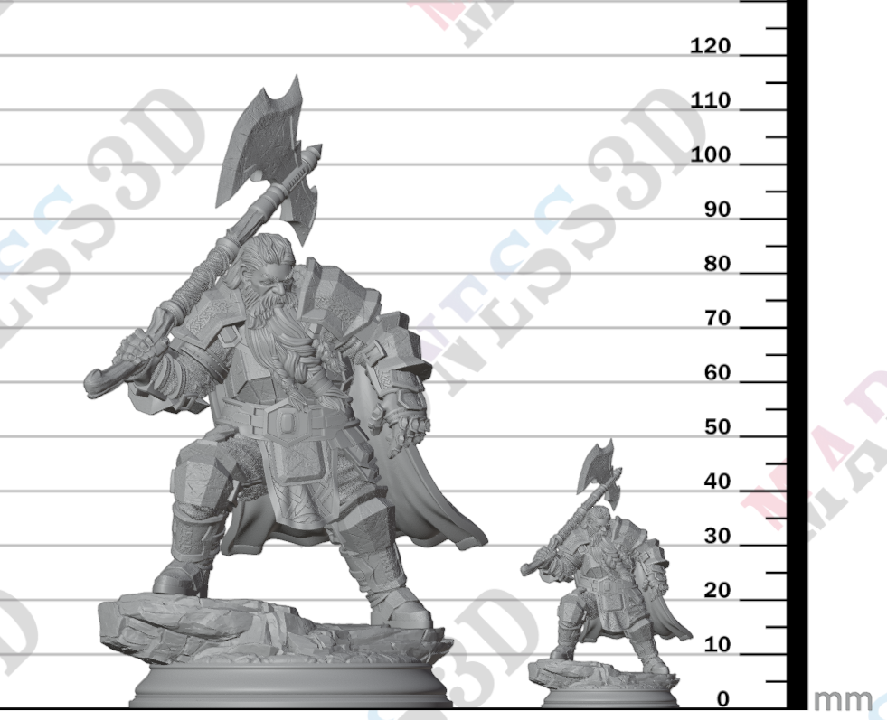 Took - Dwarven Axeman