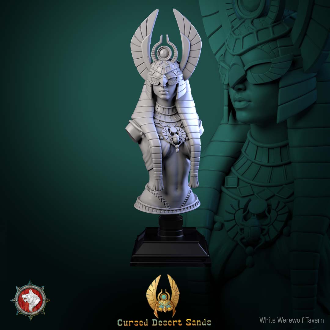 Sekhara The Lion Mother - Bust