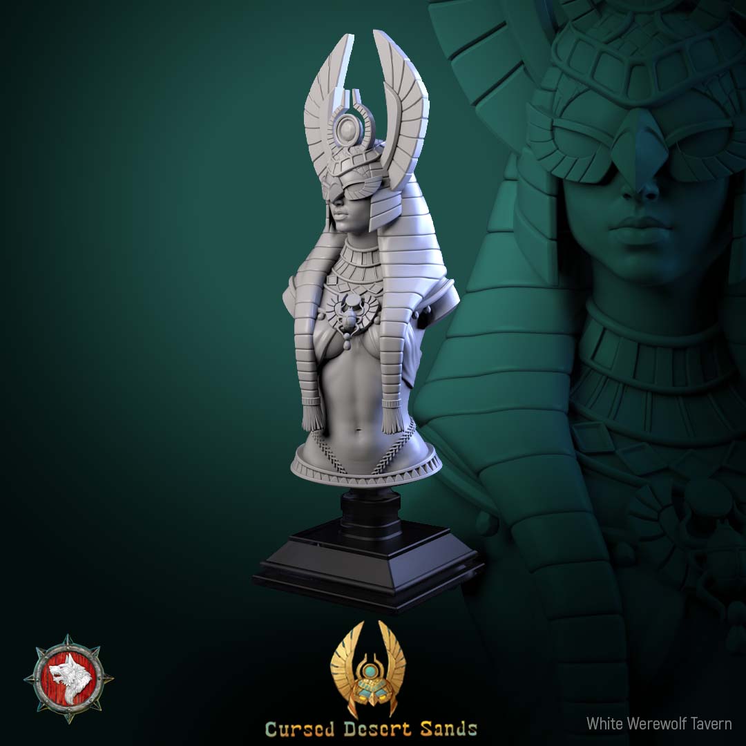 Sekhara The Lion Mother - Bust