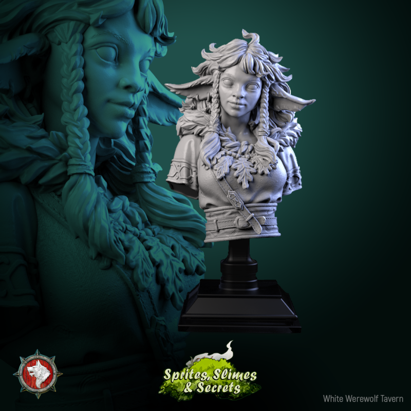 Shael Silverheart - Bust