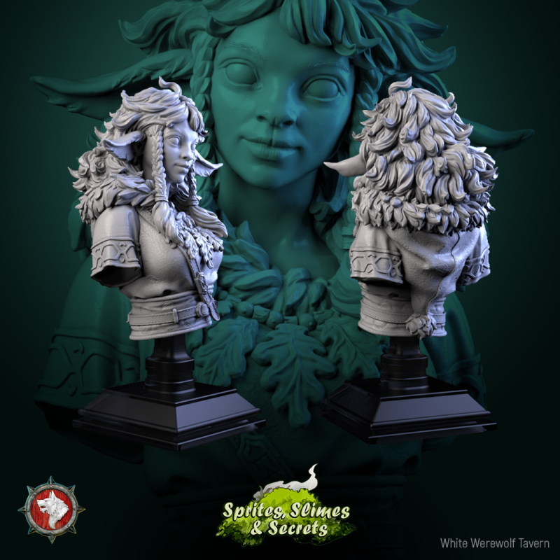 Shael Silverheart - Bust
