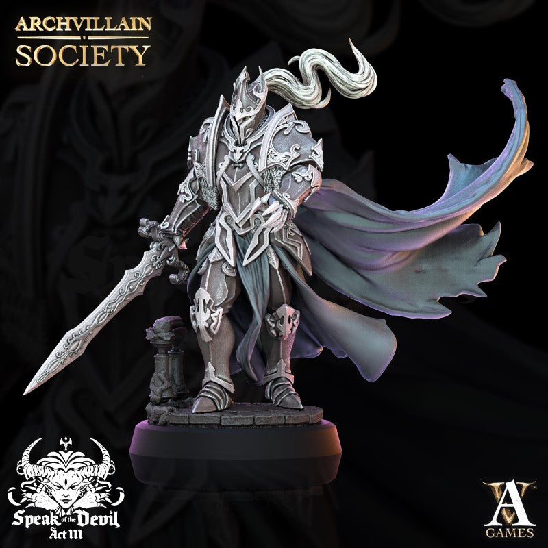 miniature Gawain Steelwind - The Lost by Archvillain Games