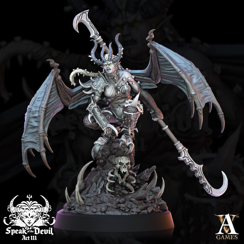 miniature Temptress of Illyra Vash by Archvillain Games