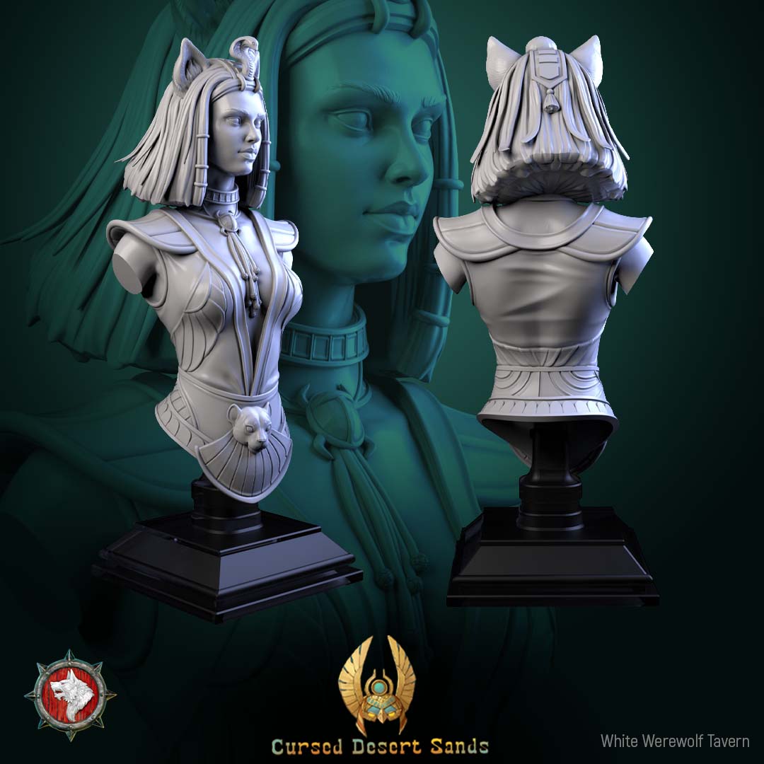 Sphinx Daughter of Sekhara - Bust