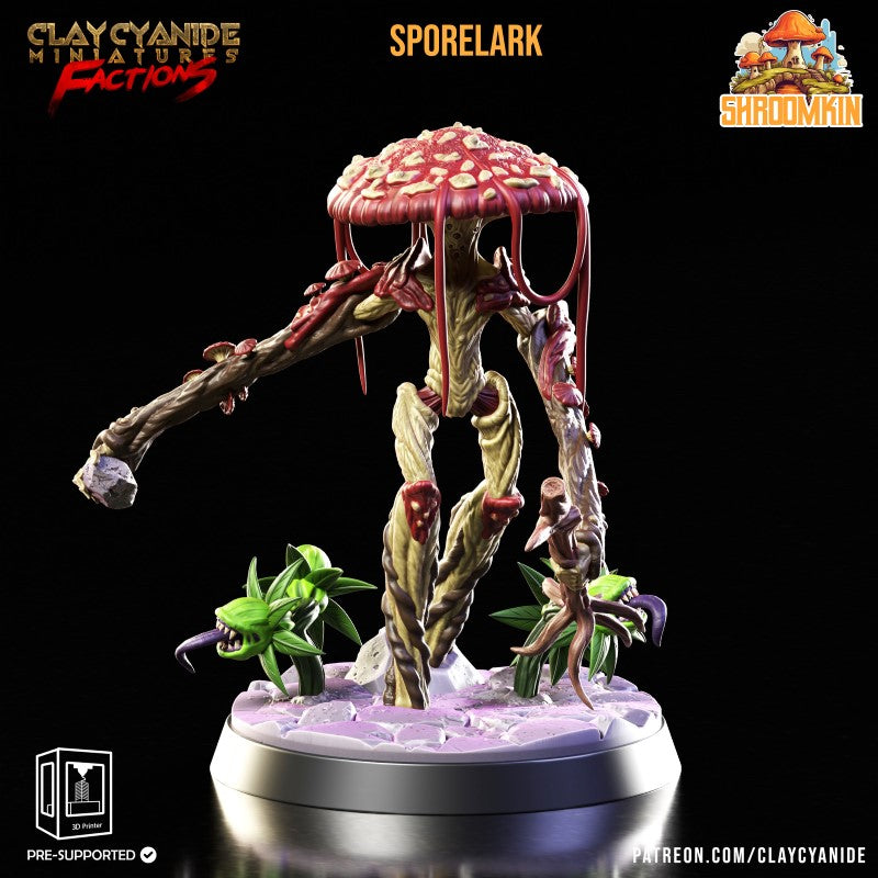 Miniature Sporelark by Clay Cyanide