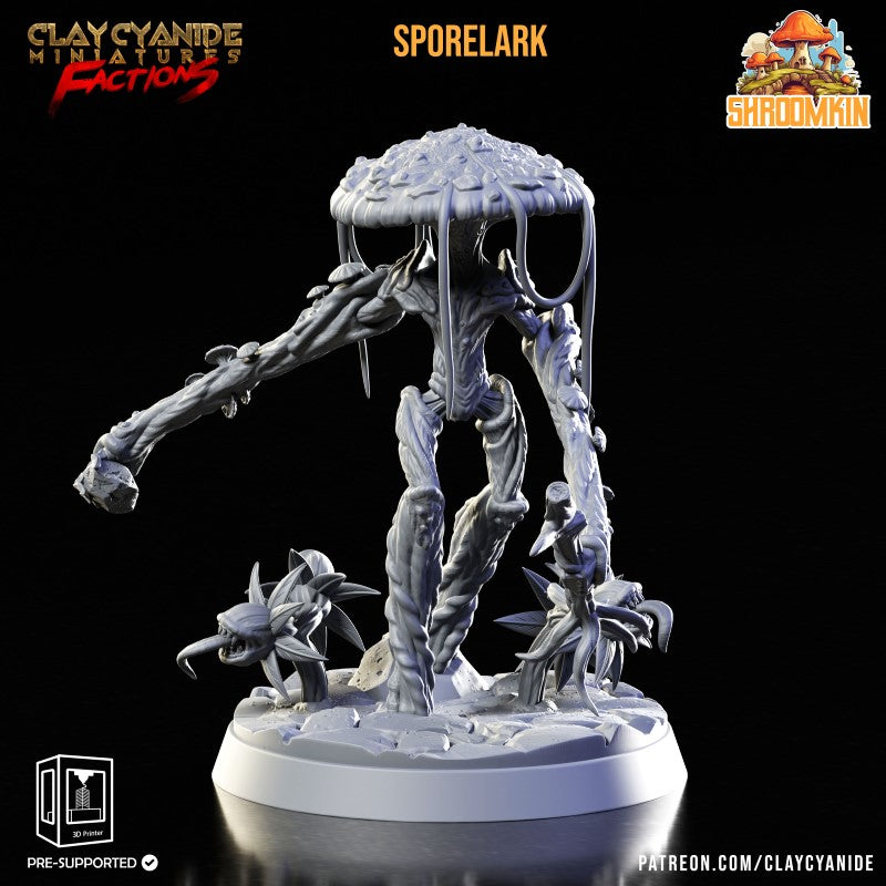 Miniature Sporelark by Clay Cyanide
